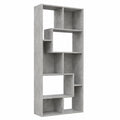 Libreria Grigio Cemento 67 ¡Á 24 ¡Á 161 cm in Truciolato