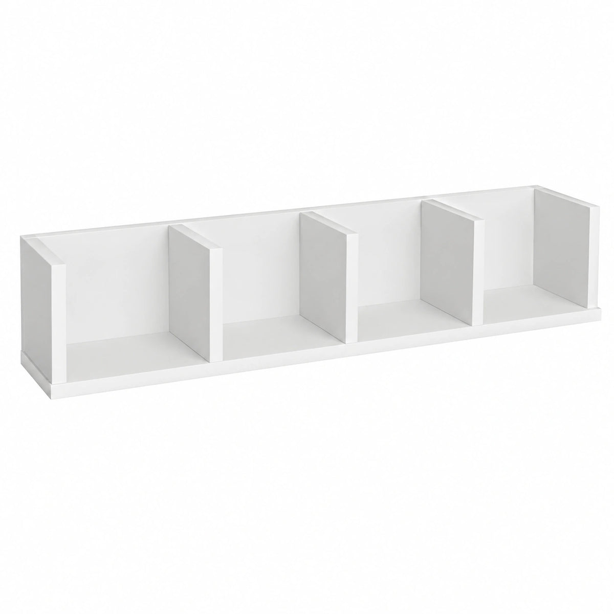 Mensola. Dim: 92 ¡Á 17 ¡Á 16,5 h cm. Col: Bianco. Mat: Truciolare., legno