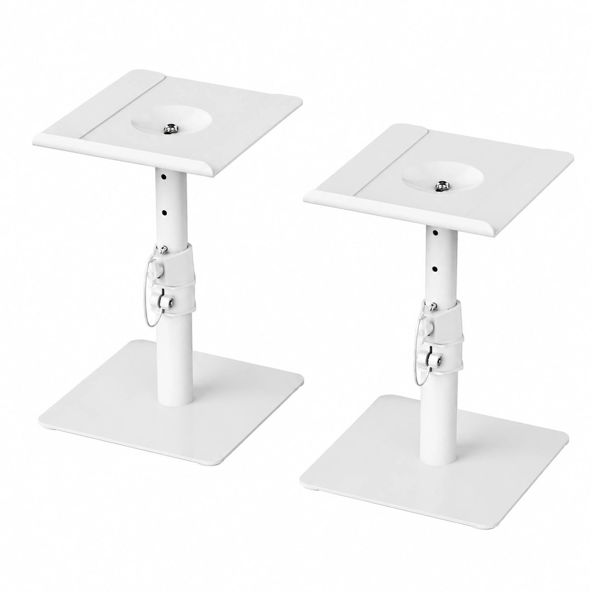 Supporto per altoparlante indipendente, regolabile in altezza e inclinazione, supporto audio universale per computer e libreria, suono elevato