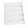 Libreria Montessoriana per Bambini in Legno, Portariviste Multiripiano Salvaspazio per Cameretta, Scaffalatura organizzatore Espositore Porta Libri