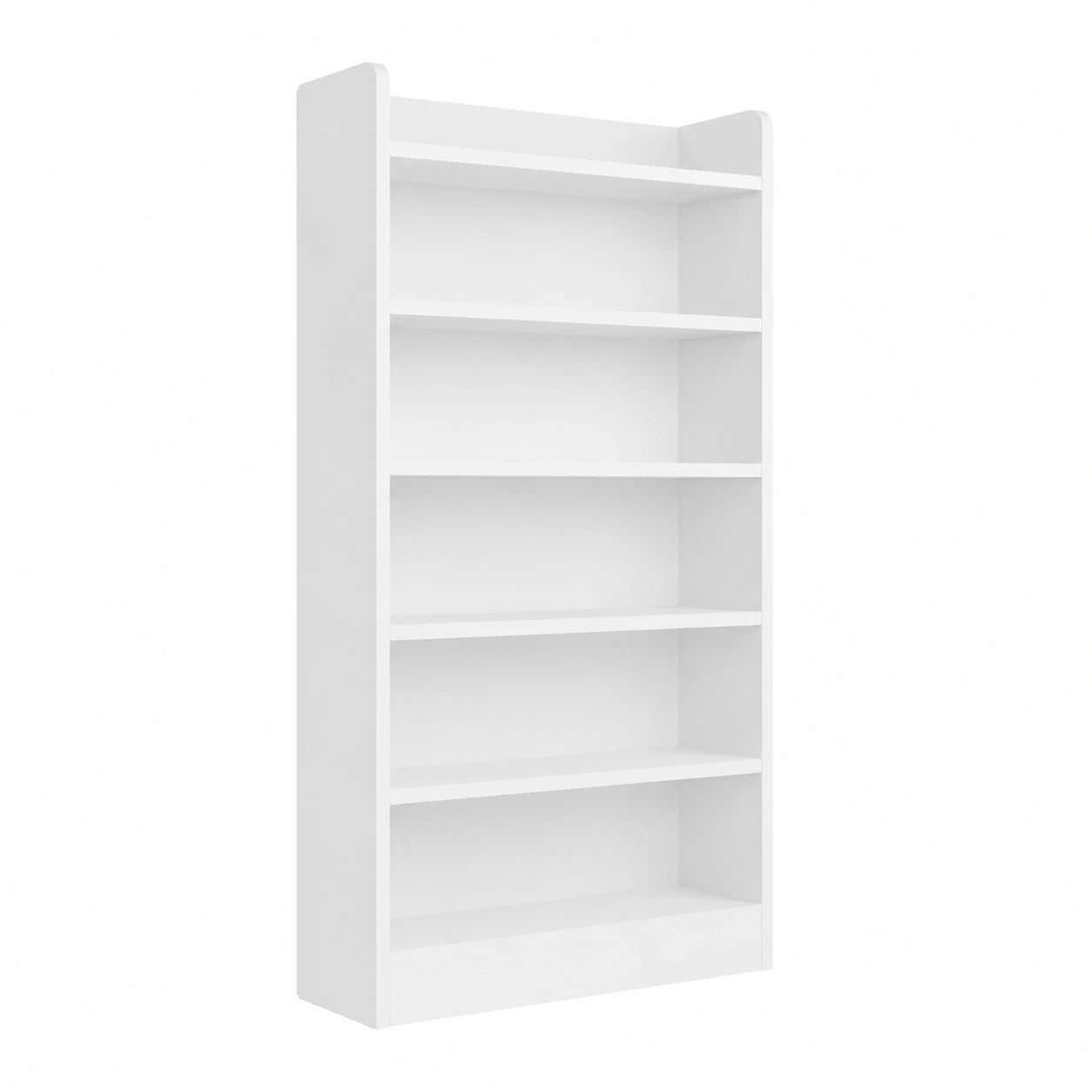 Libreria a 7 Ripiani, Scaffale in Legno con Ripiani Regolabili, 60 ¡Á 24 ¡Á 183 cm, Libreria Verticale Salvaspazio per Soggiorno, Cameretta